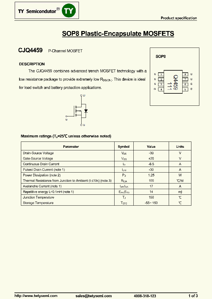 CJQ4459_7914325.PDF Datasheet
