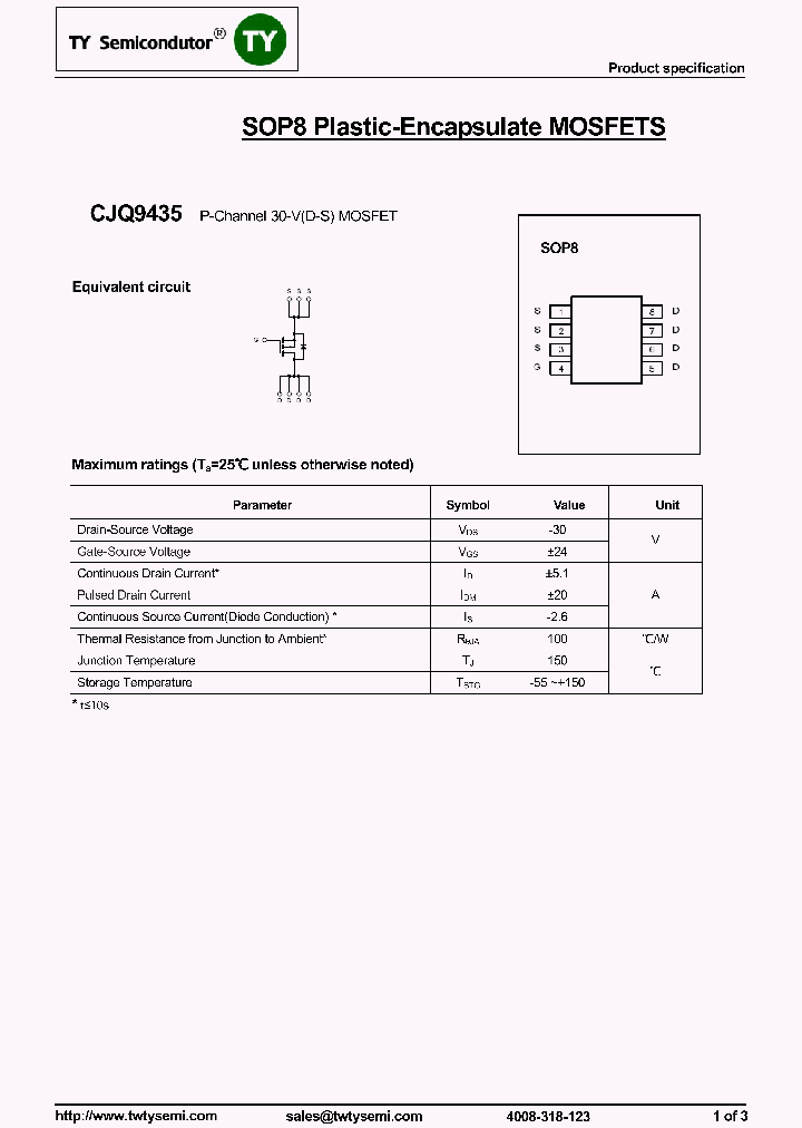 CJQ9435_7914330.PDF Datasheet