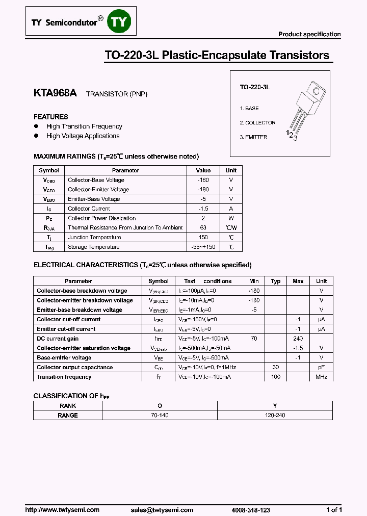 KTA968A_7916853.PDF Datasheet