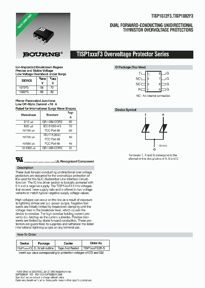 TISP1072F3_7918386.PDF Datasheet