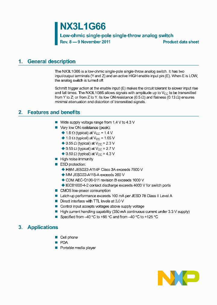NX3L1G66GM_7920106.PDF Datasheet