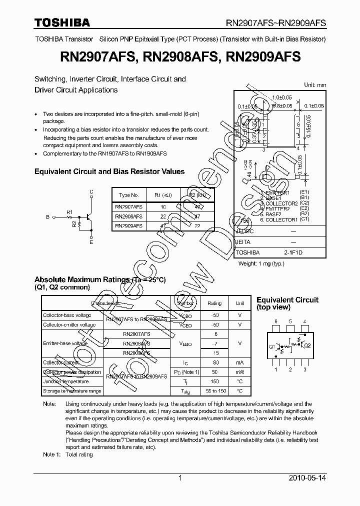 RN2908AFS_7921400.PDF Datasheet