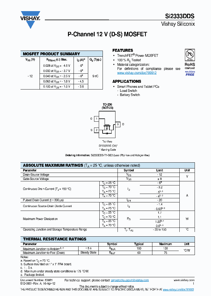 SI2333DDS-T1-GE3_7921287.PDF Datasheet