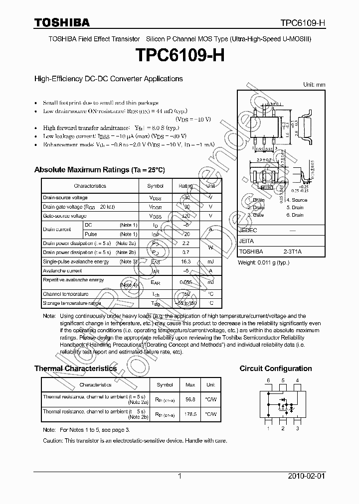 TPC6109-H_7921362.PDF Datasheet