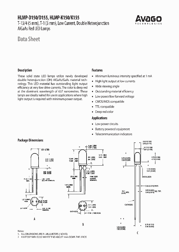 HLMP-K155_7920199.PDF Datasheet