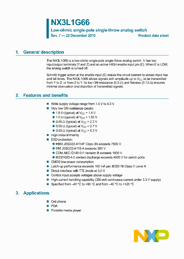 NX3L1G66GM_7920109.PDF Datasheet