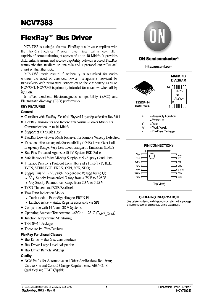 NCV7383_7921726.PDF Datasheet