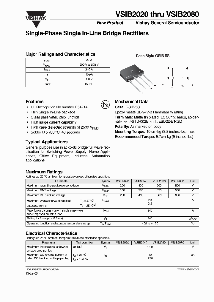 VSIB2080_7921141.PDF Datasheet