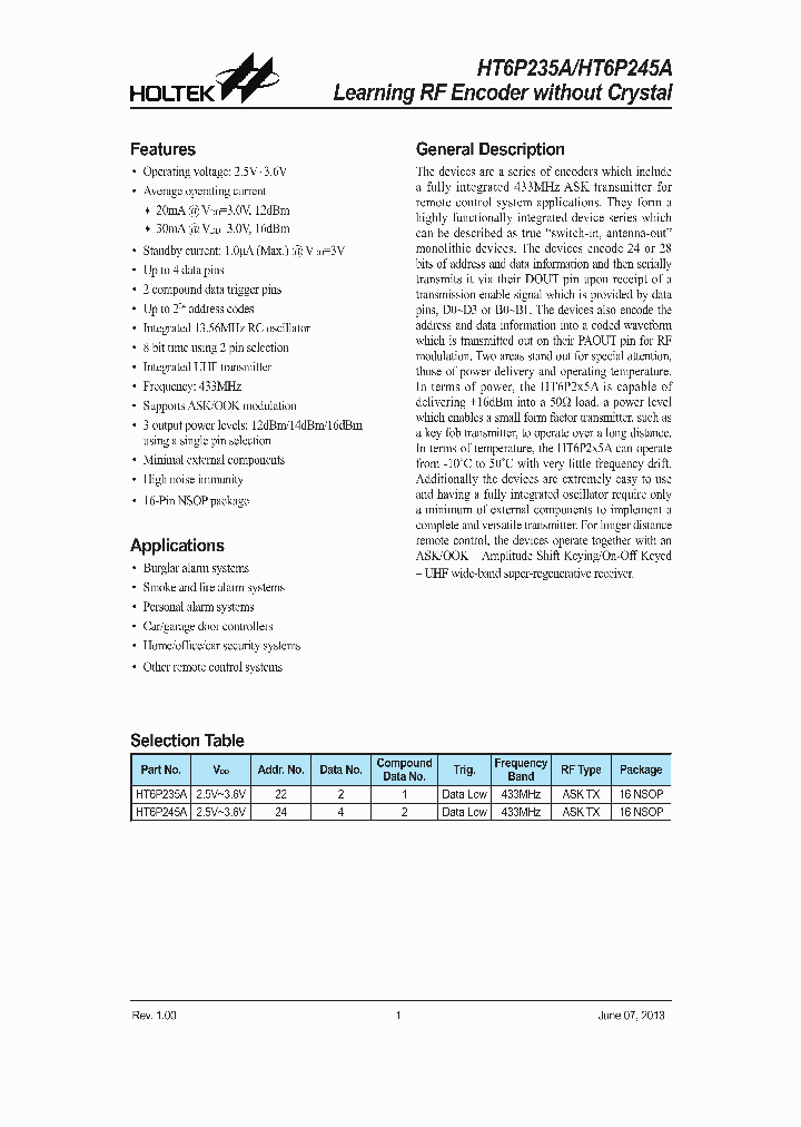 HT6P245A_7924593.PDF Datasheet