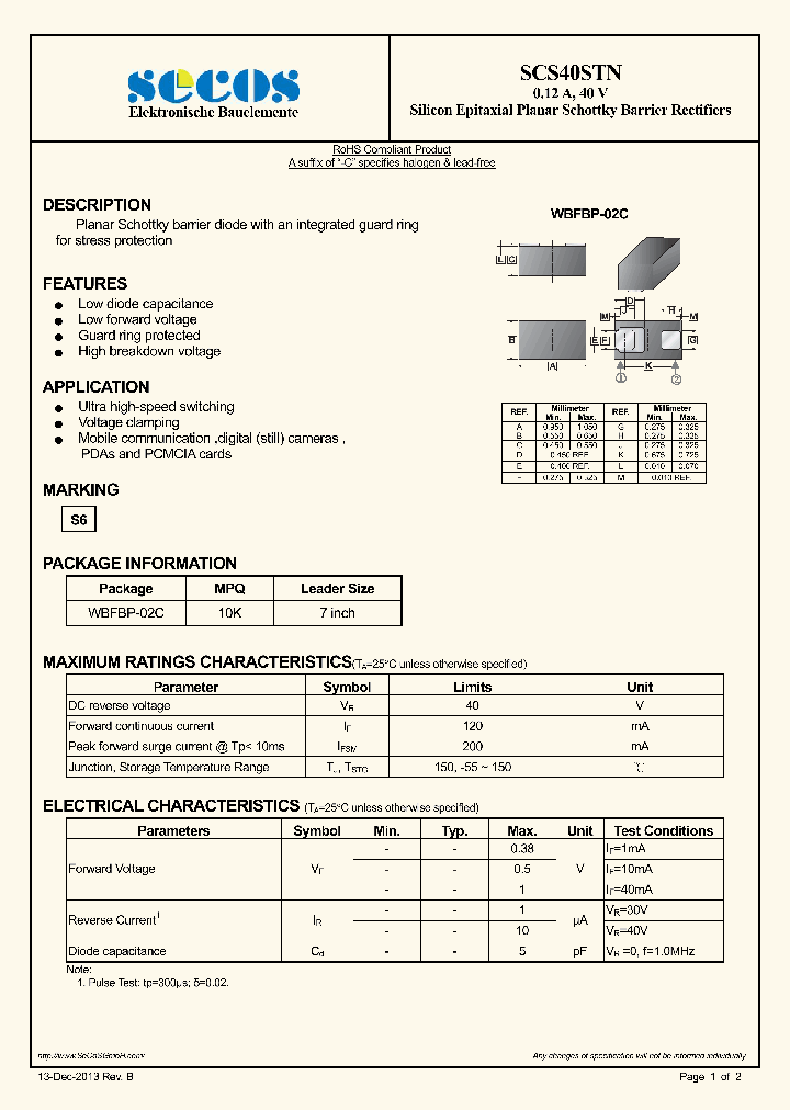 SCS40STN_7925000.PDF Datasheet