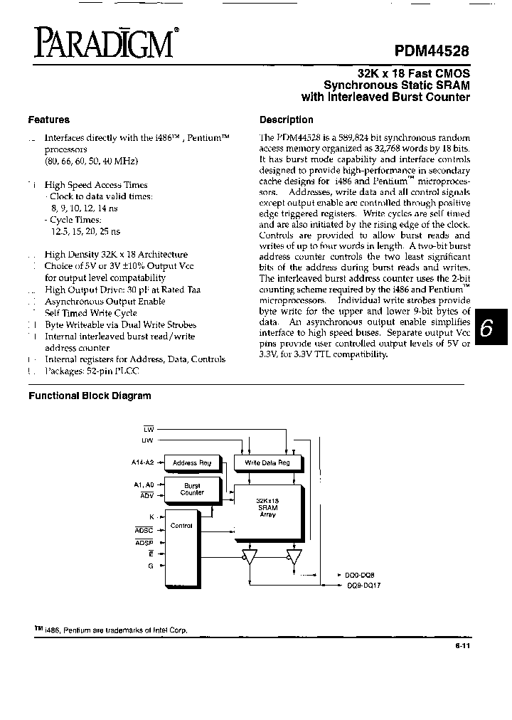 PDM44528S14J_7924537.PDF Datasheet