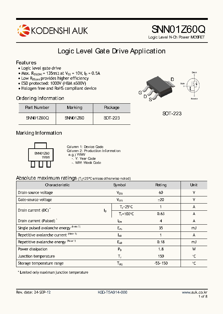 SNN01Z60Q_7926769.PDF Datasheet