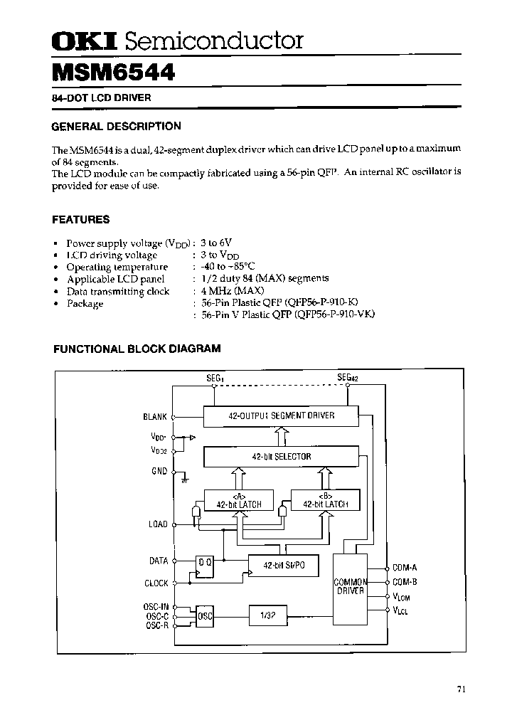 MSM6544GS-VK_7927532.PDF Datasheet