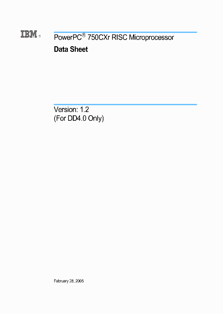 IBM25PPC750CXRKQ2024T_7926190.PDF Datasheet