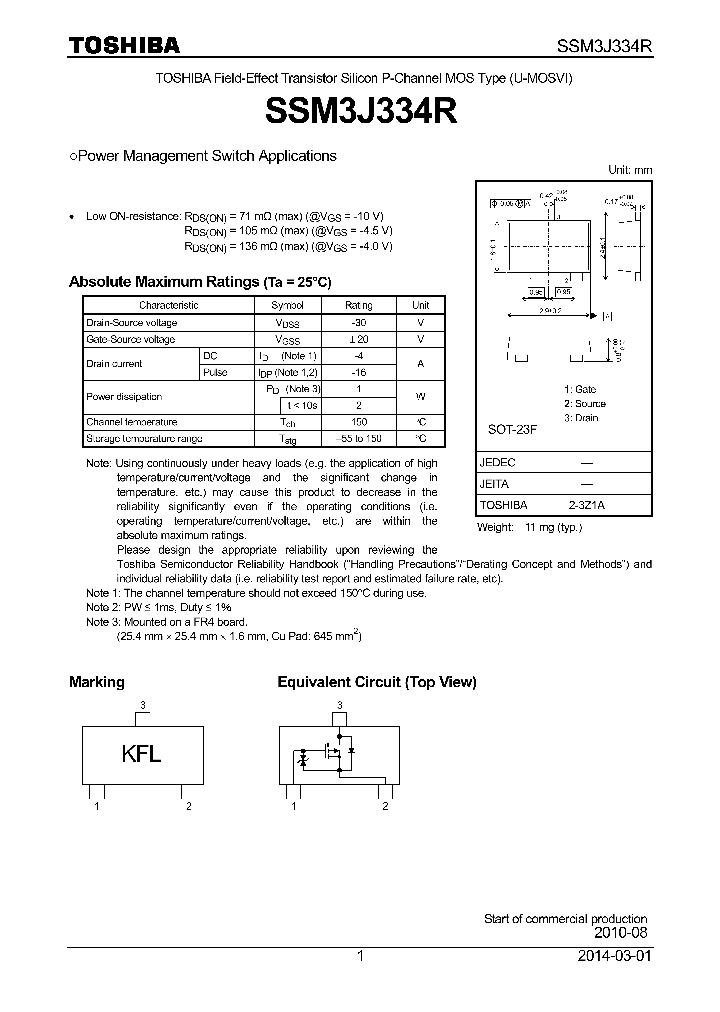 SSM3J334R_7928890.PDF Datasheet