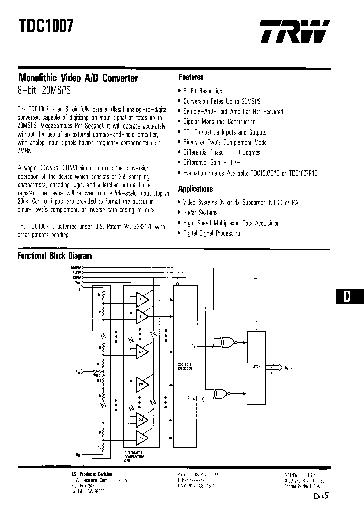 TDC1007C1F_7928115.PDF Datasheet