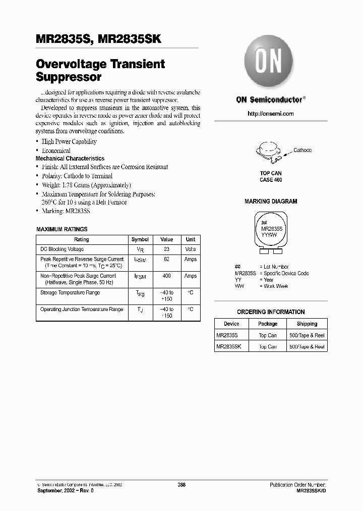 MR2835S_7926762.PDF Datasheet