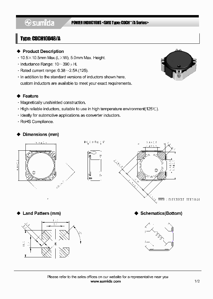 CDCH10D48ANP220KB_7928831.PDF Datasheet