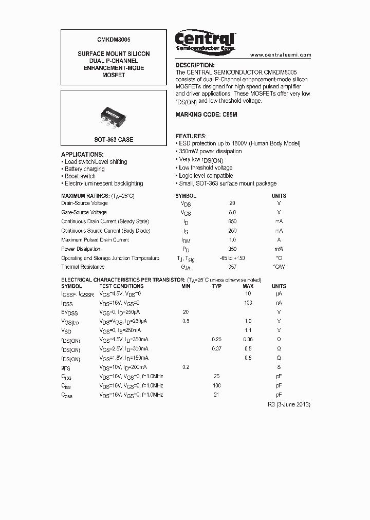 CMKDM8005_7929136.PDF Datasheet