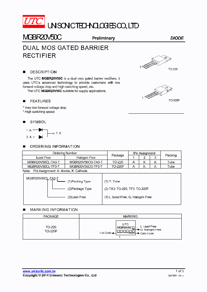 MGBR20V50CG-TA3-T_7930252.PDF Datasheet