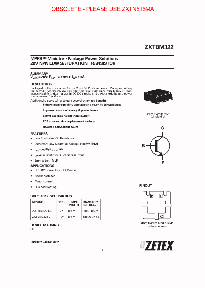ZXTBM322TC_7930454.PDF Datasheet