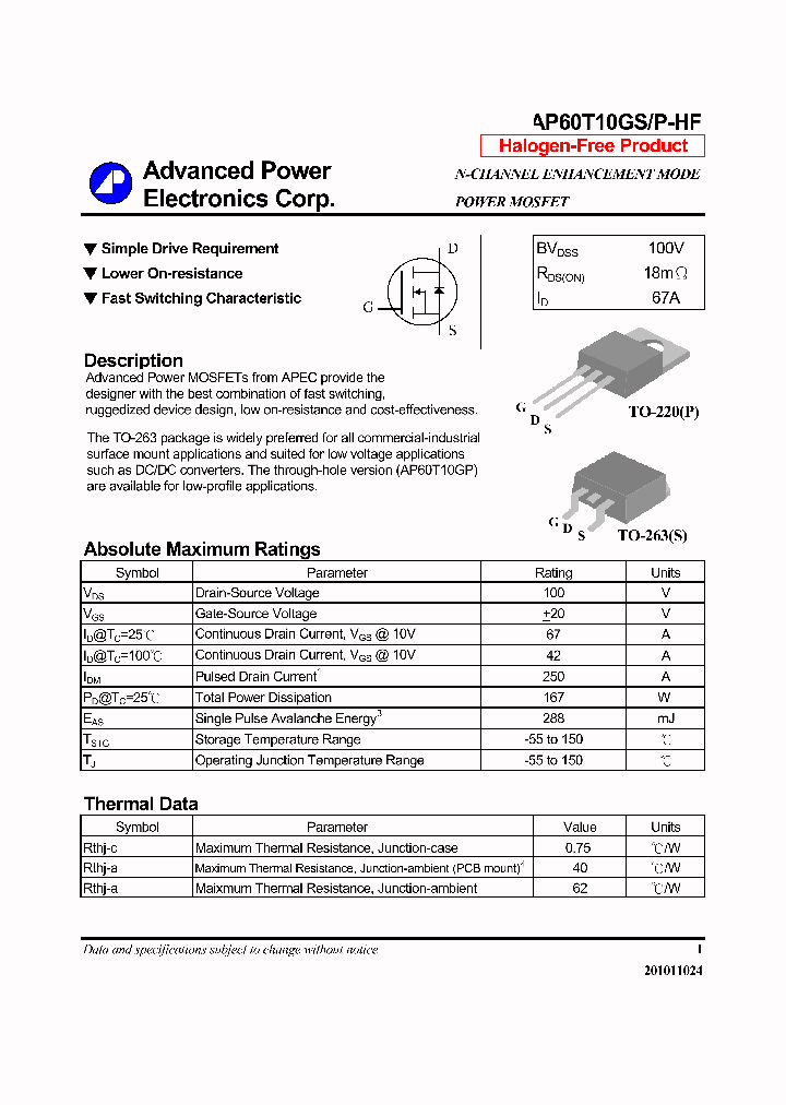 AP60T10GP-HF14_7929793.PDF Datasheet
