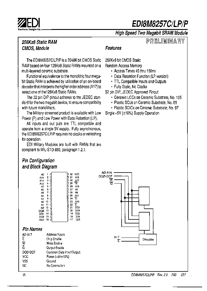 EDI8M8257P100C6I_7931144.PDF Datasheet