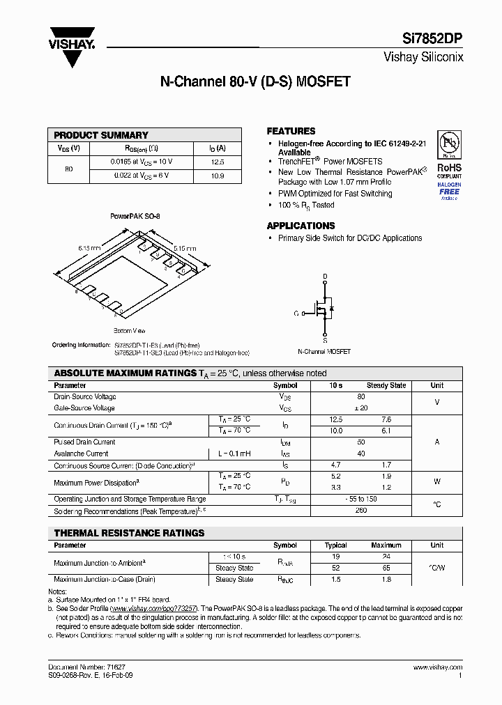 SI7852DP-T1-GE3_7931622.PDF Datasheet