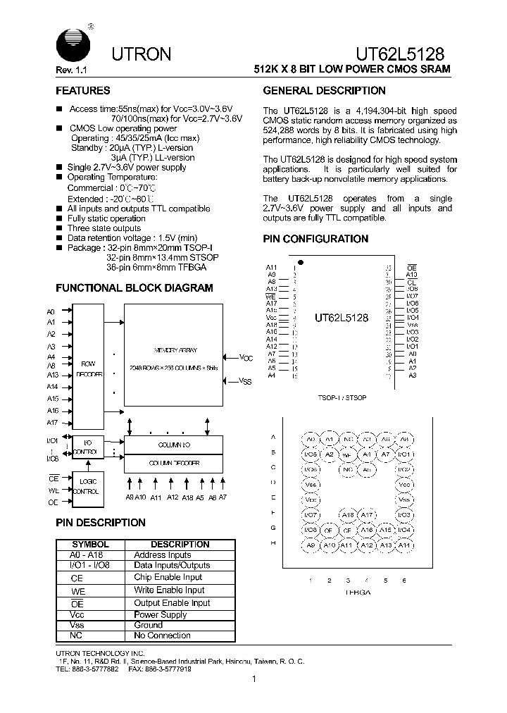 UT62L5128BS-55L_7932401.PDF Datasheet