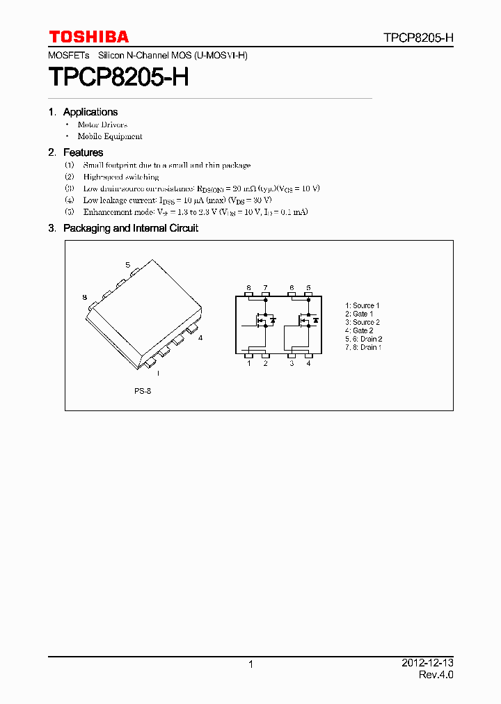 TPCP8205-H_7932170.PDF Datasheet