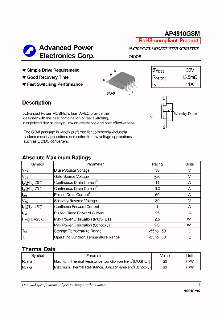 AP4810GSM_7932776.PDF Datasheet