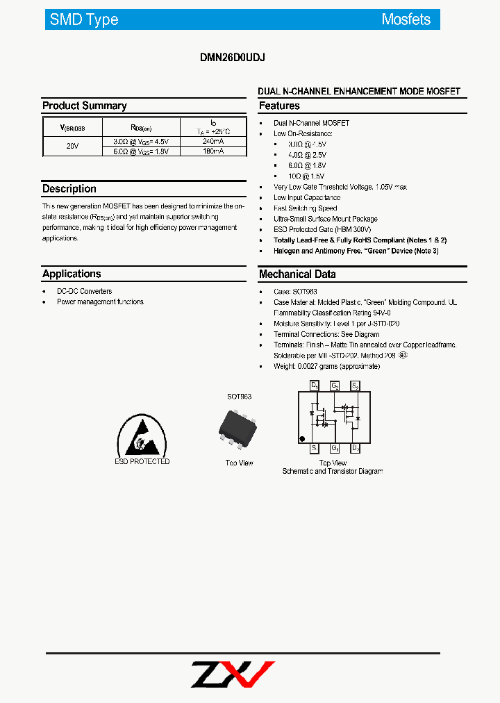 DMN26D0UDJ_7934259.PDF Datasheet