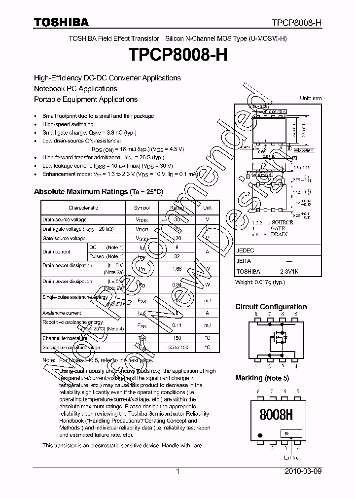 TPCP8008-H_7935209.PDF Datasheet