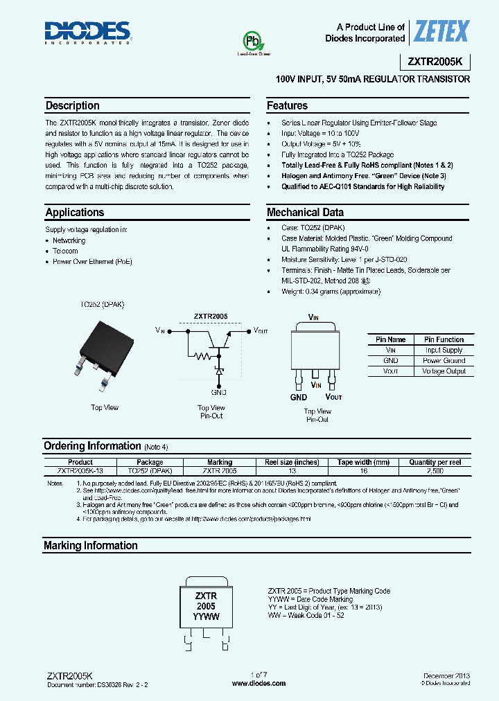 ZXTR2005K-13_7935166.PDF Datasheet