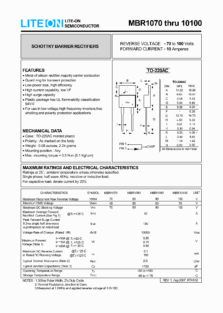 MBR1080_7932845.PDF Datasheet