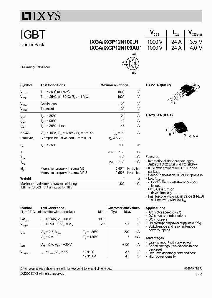 IXGA12N100AU1_7935712.PDF Datasheet