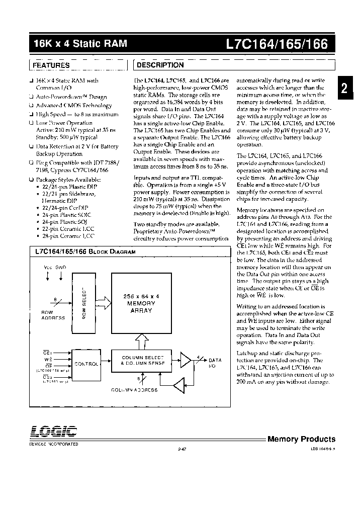 L7C165DME25_7935362.PDF Datasheet