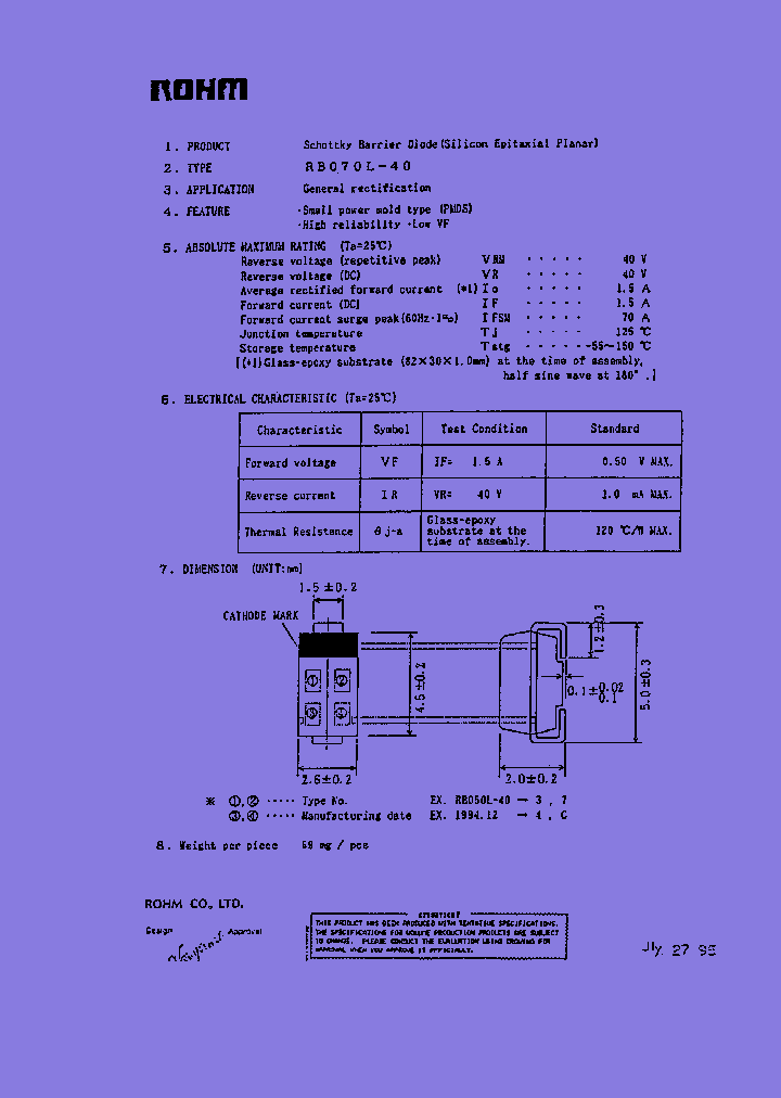 RB070L-40_7935638.PDF Datasheet