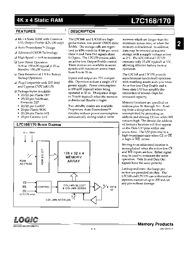 L7C168DME20_7935367.PDF Datasheet