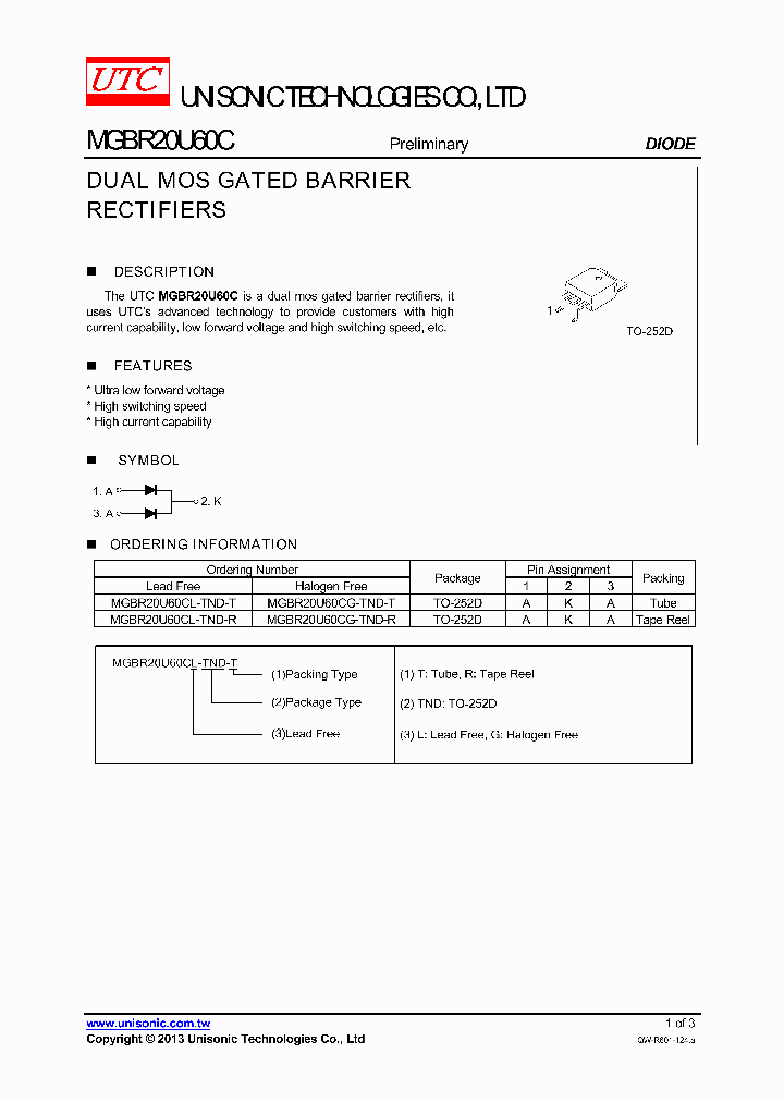 MGBR20U60CL-TND-T_7939915.PDF Datasheet