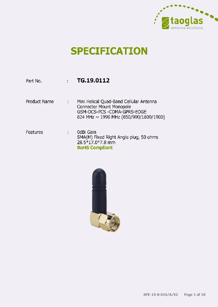 TG190112_7940188.PDF Datasheet