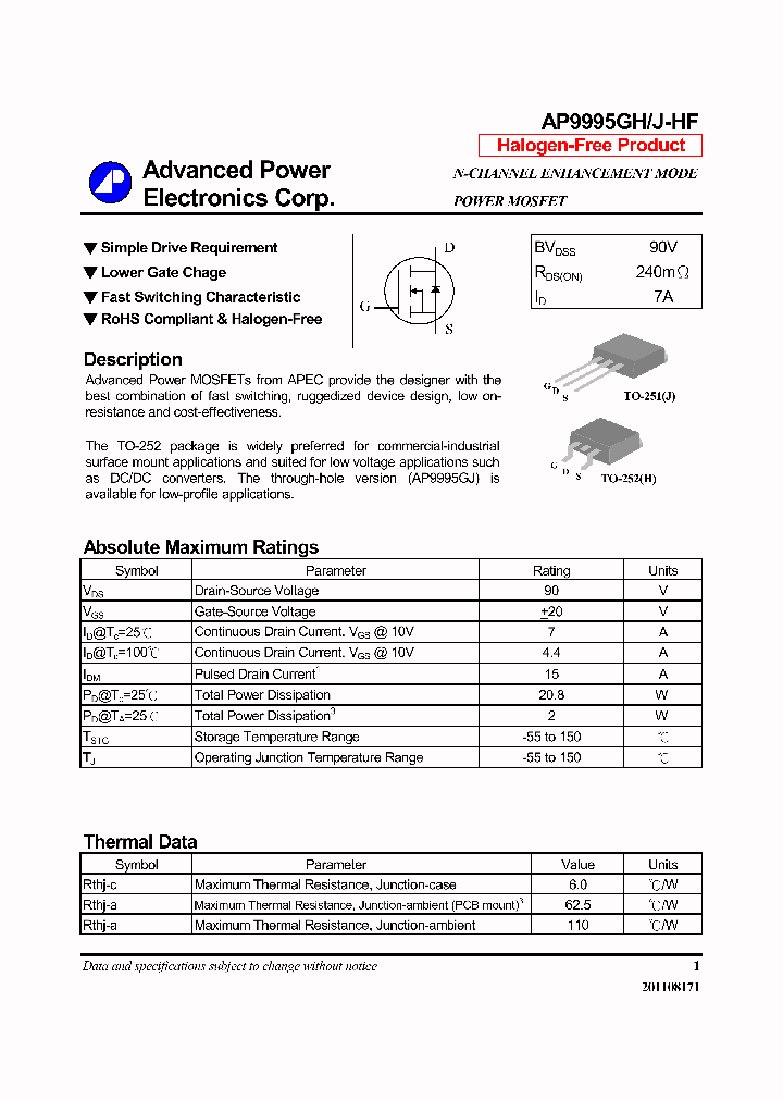 AP9995GH-HF14_7943661.PDF Datasheet