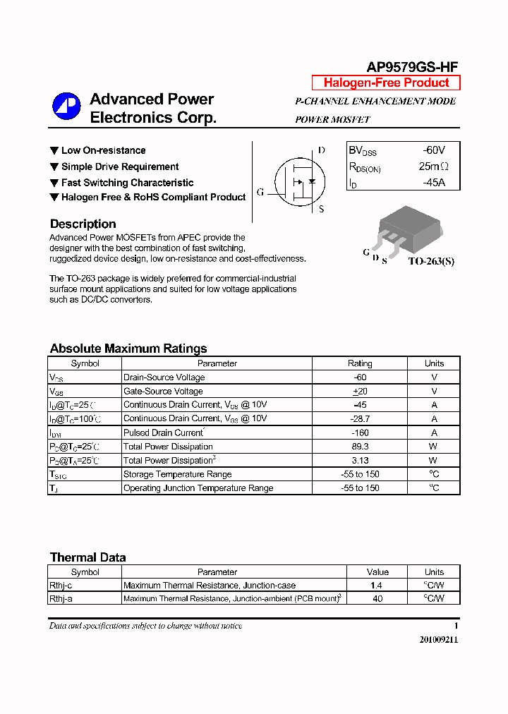 AP9579GS-HF_7944038.PDF Datasheet
