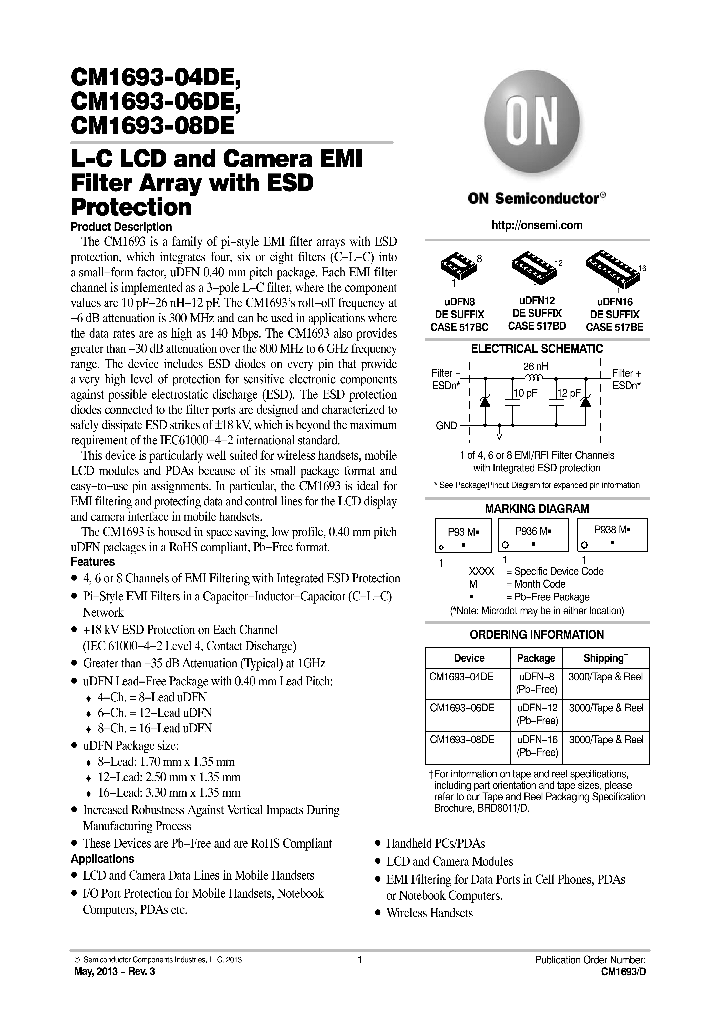 CM1693-08DE_7944375.PDF Datasheet