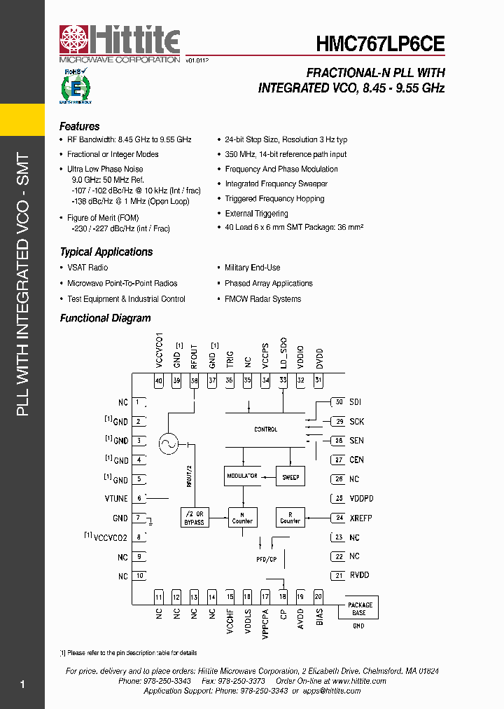 HMC767LP6CE_7945202.PDF Datasheet