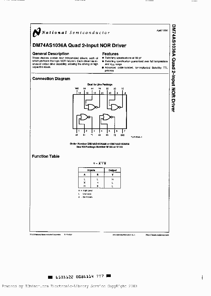 DM74AS1036AN_7945311.PDF Datasheet