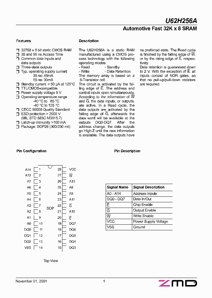 U62H256ASK55G1_7945966.PDF Datasheet