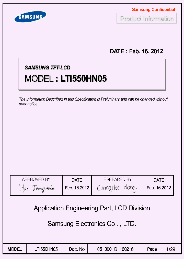 LTI550HN05_7789723.PDF Datasheet
