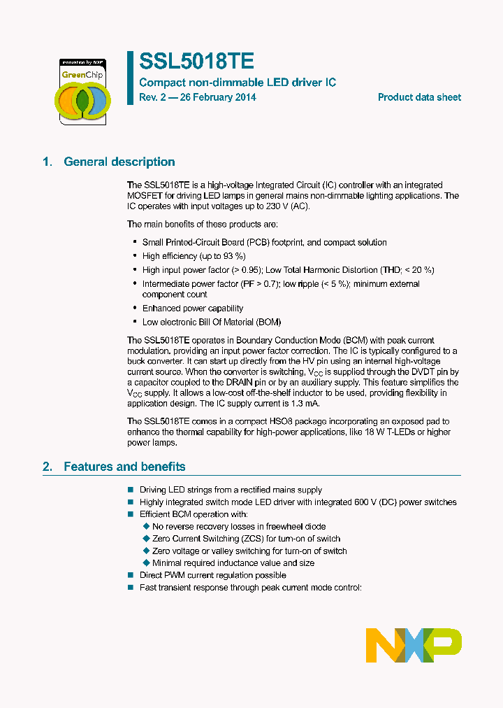 SSL5018TE_7946520.PDF Datasheet