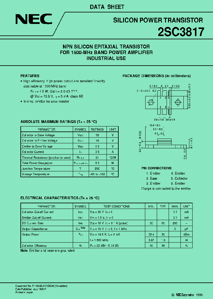 2SC3817_7945998.PDF Datasheet